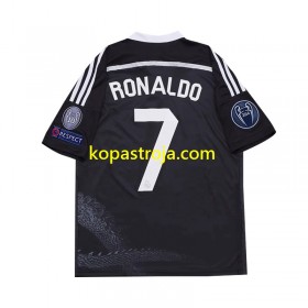 Billiga Fotbollströjor Real Madrid Cristiano Ronaldo 7 2014 Retro Barn Tredje tröja Kortärmad
